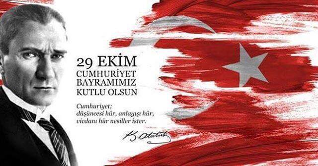 29 ekim cumhuriyet bayrami